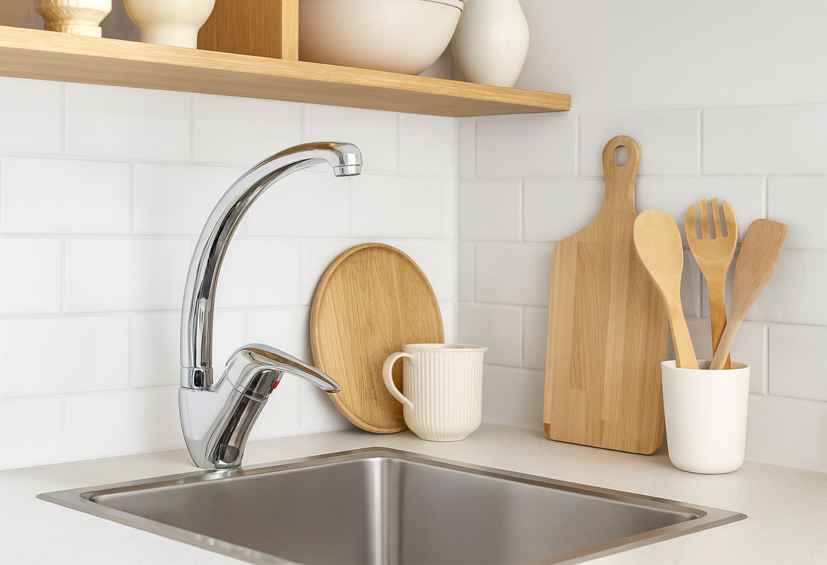 Απεικονίζεται η μπαταρία κουζίνας